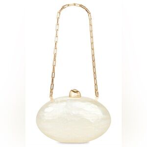 Cult Gaia Eviana Clutch - Ivory